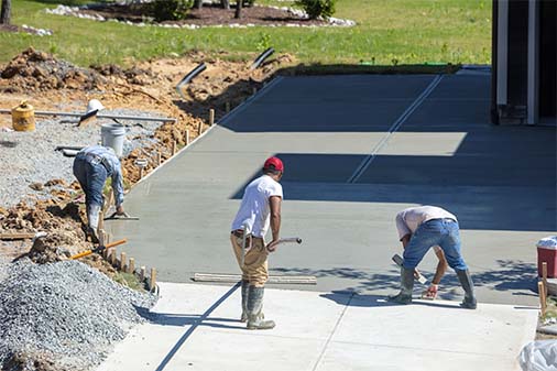 Driveway and Sidewalk Construction